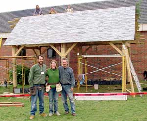 IPTW 2005 at Belmont Technical College, slate roof installation